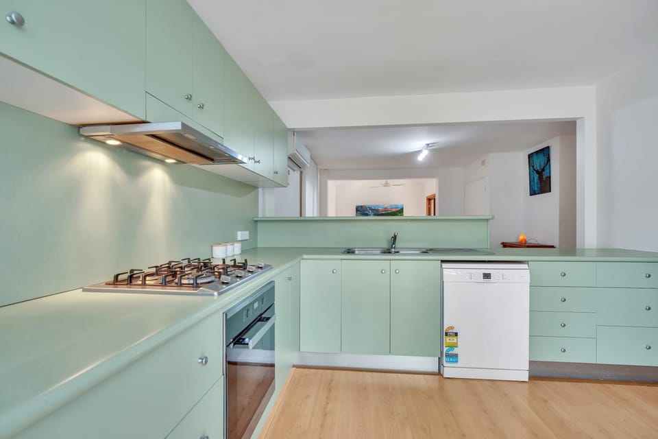 Kitchen + Coffee Pod Machine