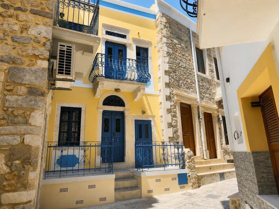 Traditional Neoclassical House Located in the Heart of , Kalymnos