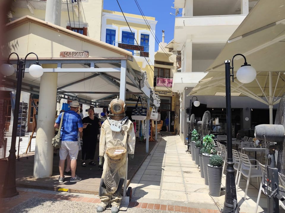 Neighborhood Store at the Port, with the Walking Path to the House Just Beside It