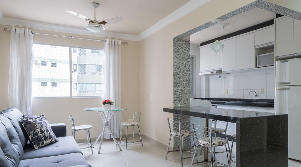 Basic Apartment | Living area | 40-inch TV with digital channels