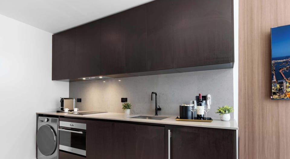 Studio - Open layout -  kitchen