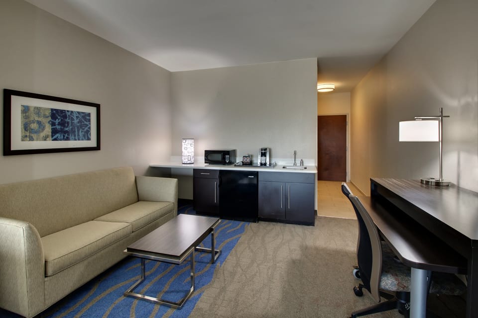 In-room safe, desk, iron/ironing board, free cribs/infant beds