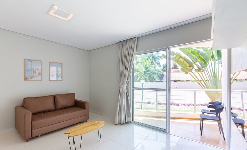 Basic Apartment | Living area | 40-inch TV with digital channels