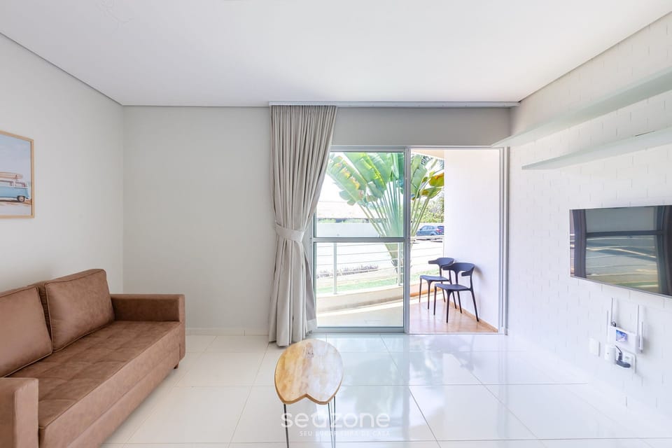 Basic Apartment | Living area | 40-inch TV with digital channels