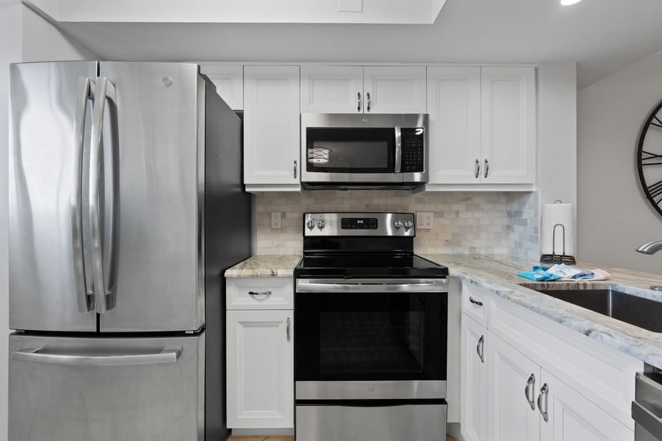 All the appliances you'll need for your stay.