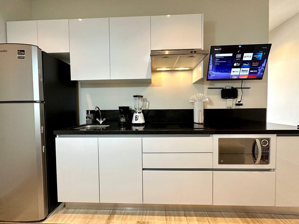 Fully equipped kitchen