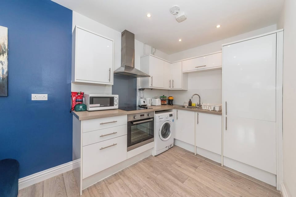 Apartment, 1 Bedroom, City View | Private kitchen
