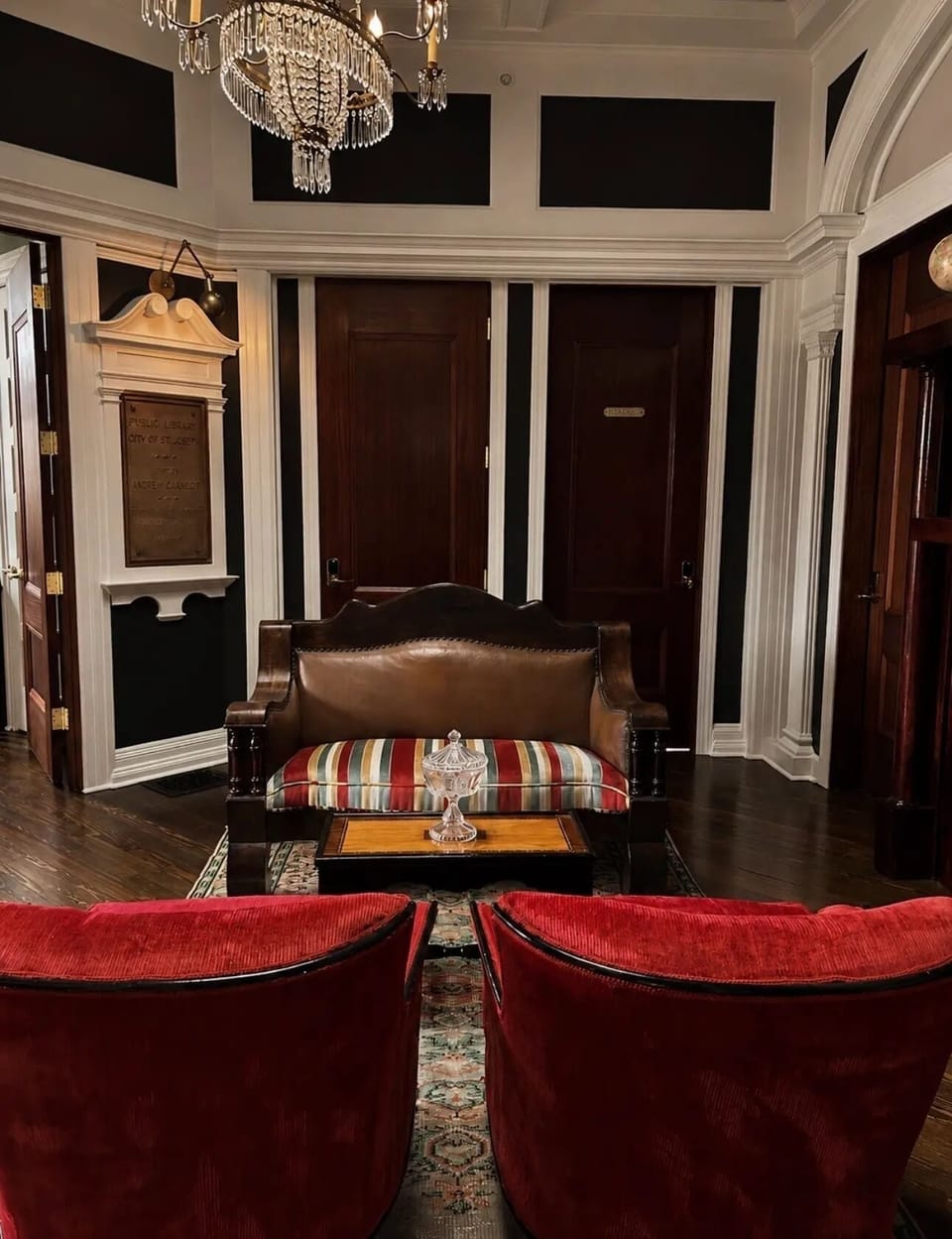 Lobby sitting area