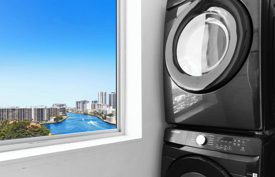 Washer and dryer