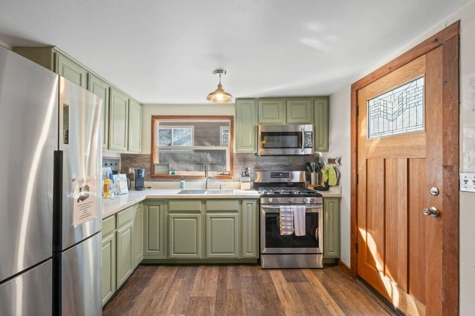 Remodeled kitchen