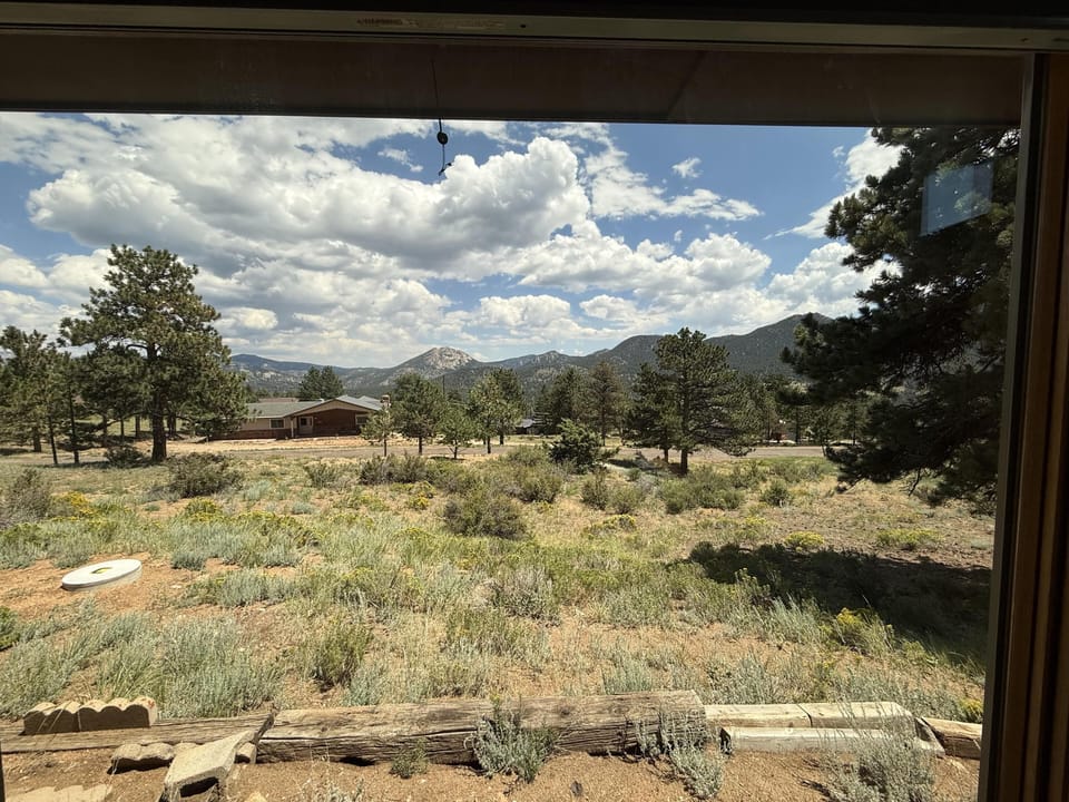 View from living room