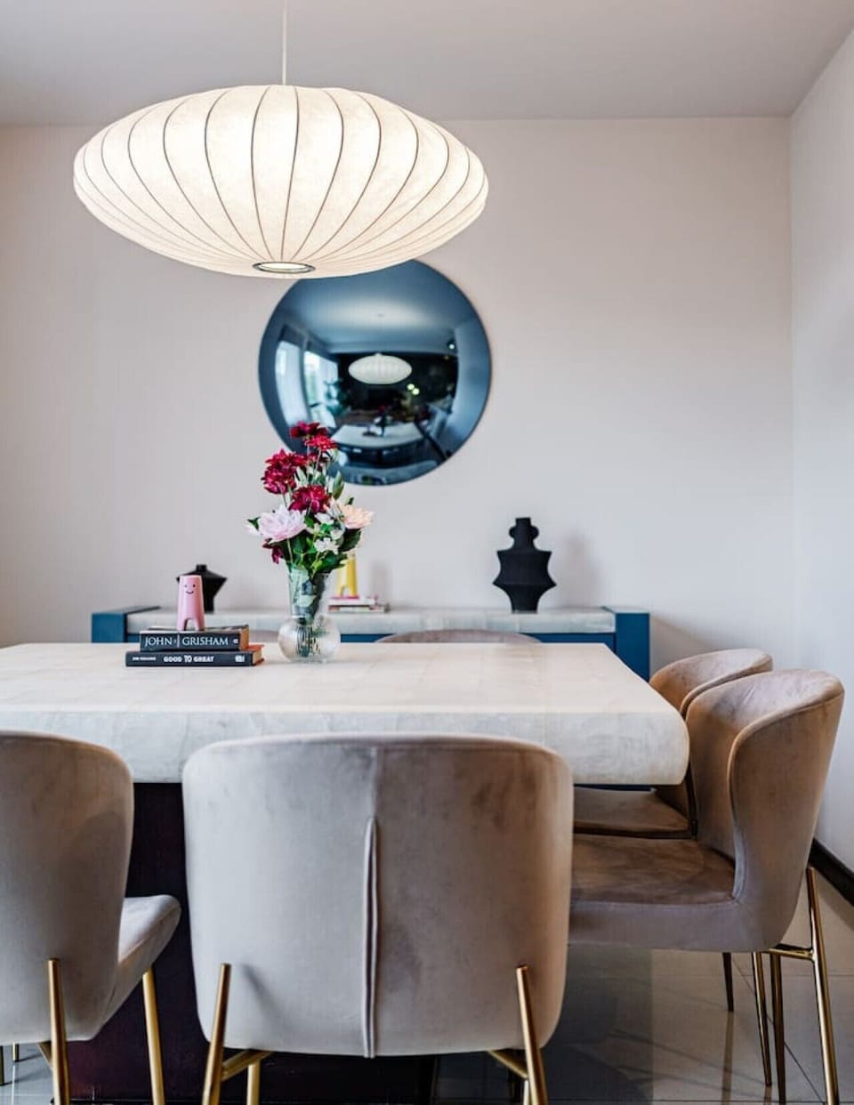 Gather around the dining table for shared meals and memorable moments together.