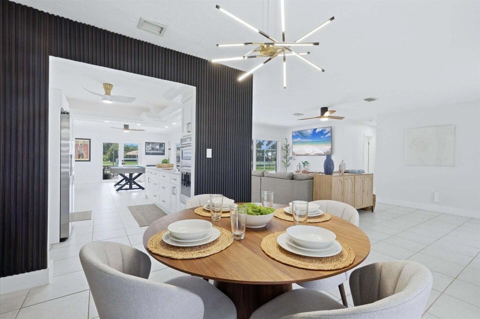 Bright, open living space