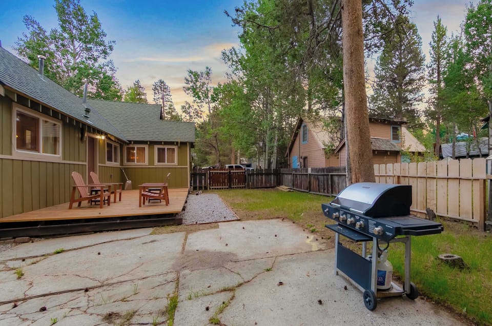 Fire up the grill and savor meals under the open sky