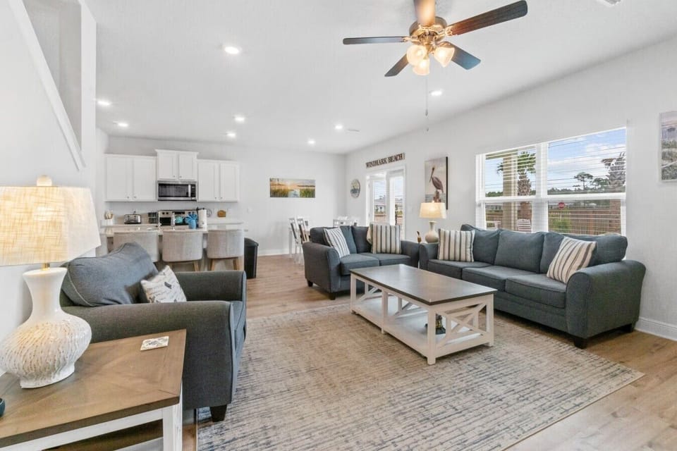 Living with queen sleeper sofa