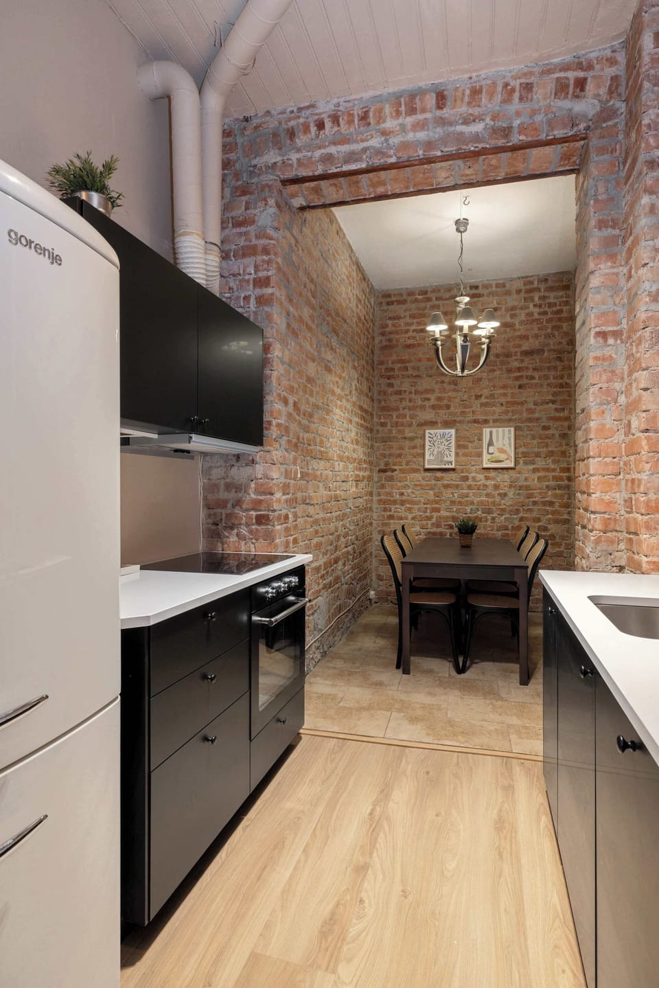 Equipped and ready for your culinary creations—modern, sleek, and functional.