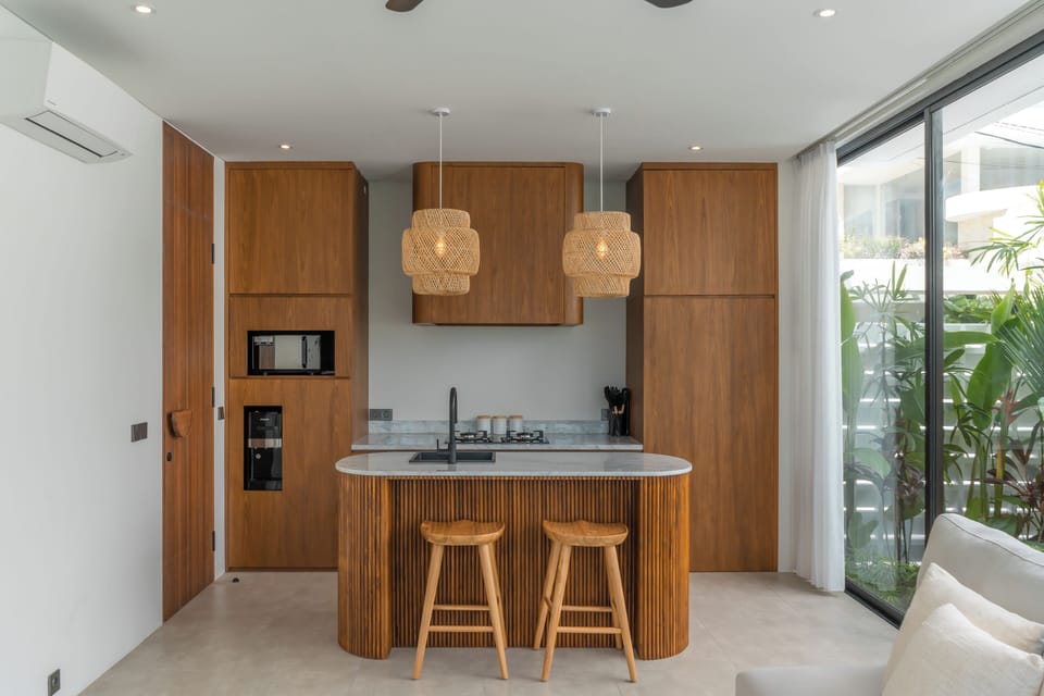 Villa, Pool View | Dining room