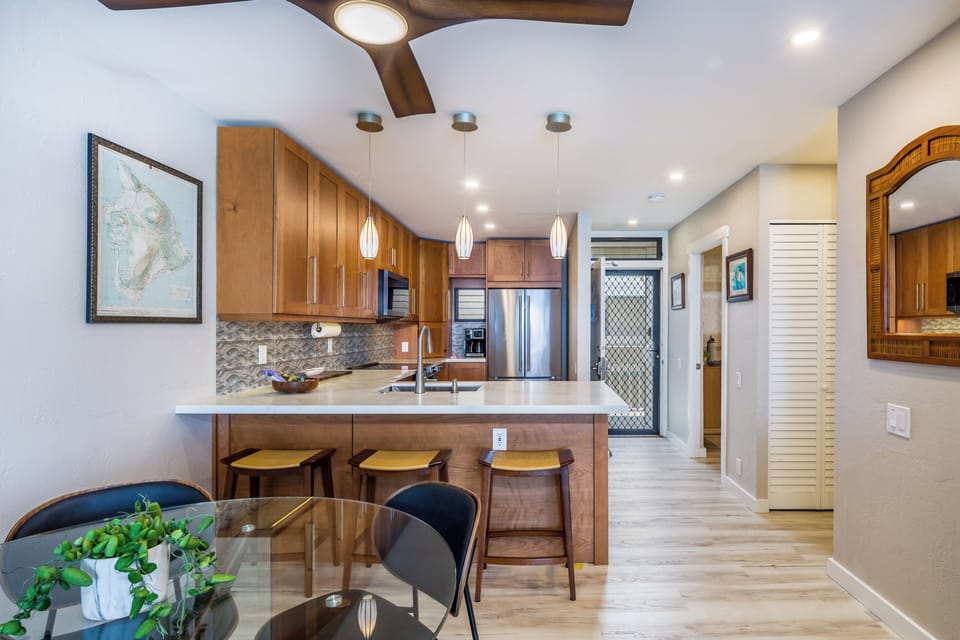 Brand new cherry kitchen