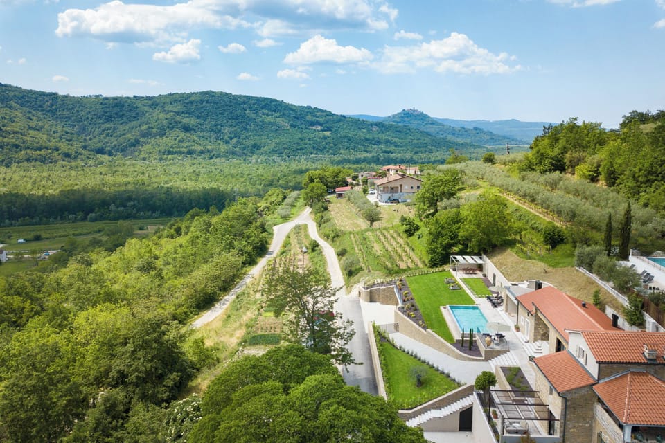 Family Villa, 3 Bedrooms, Fireplace (Villa Panorama Del Tartufo) | Aerial view