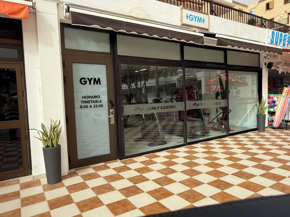 This is the gym you can access with the door card