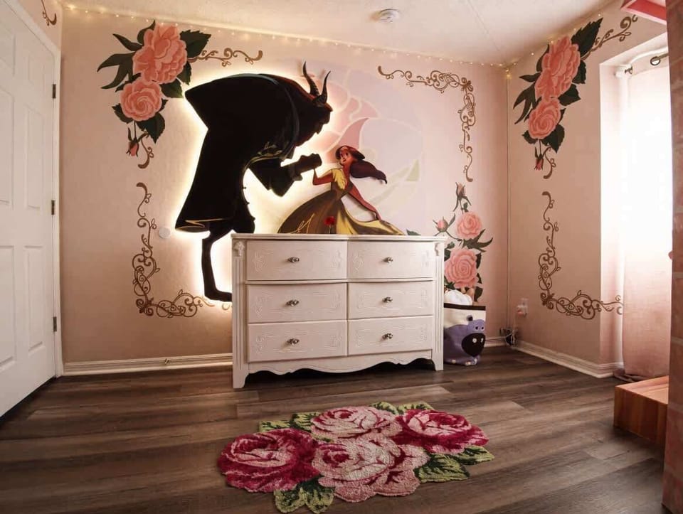 Beauty & The Beast Castle Room