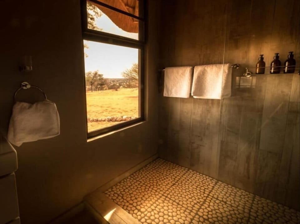 Standard Double Room, Patio, Garden View | Bathroom | Slippers