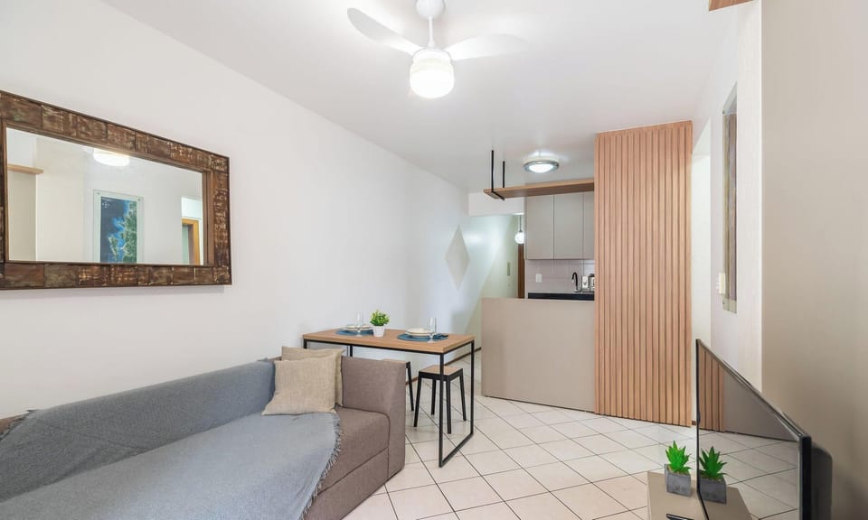 Basic Apartment | Living area | 40-inch TV with digital channels