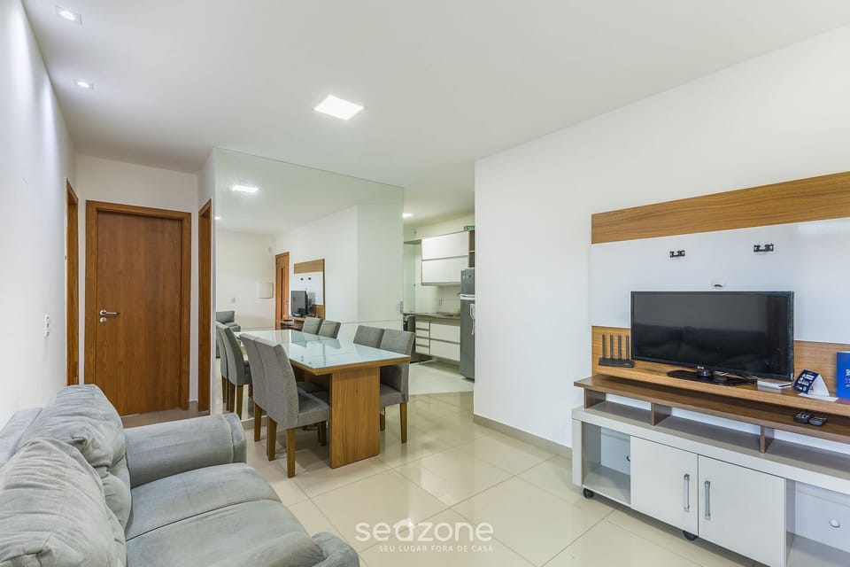 Basic Apartment | Living area | 40-inch TV with digital channels