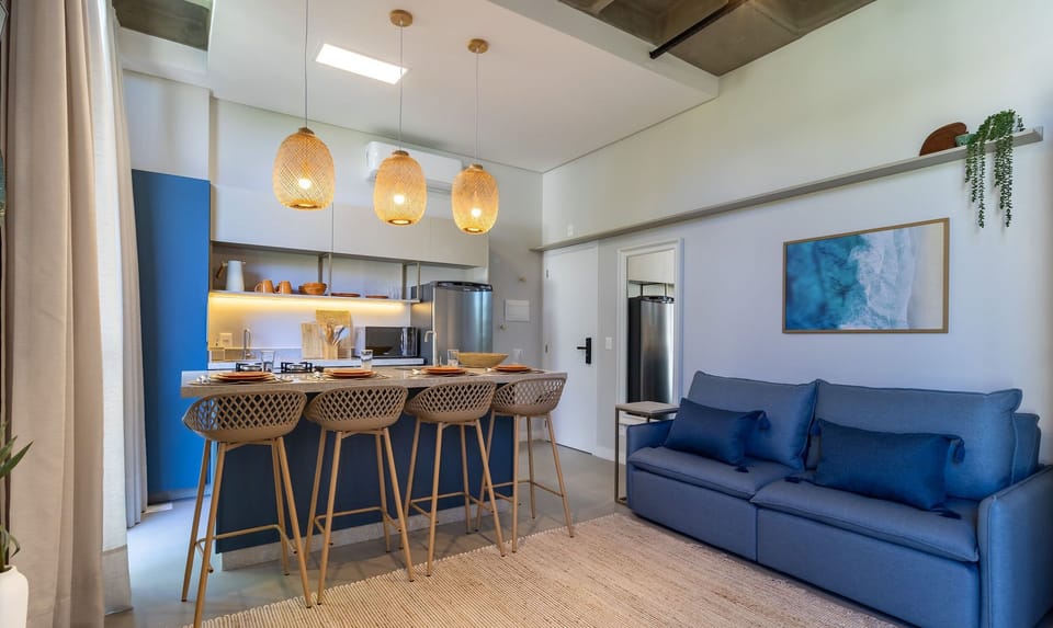 Basic Apartment | Living area | 40-inch TV with digital channels