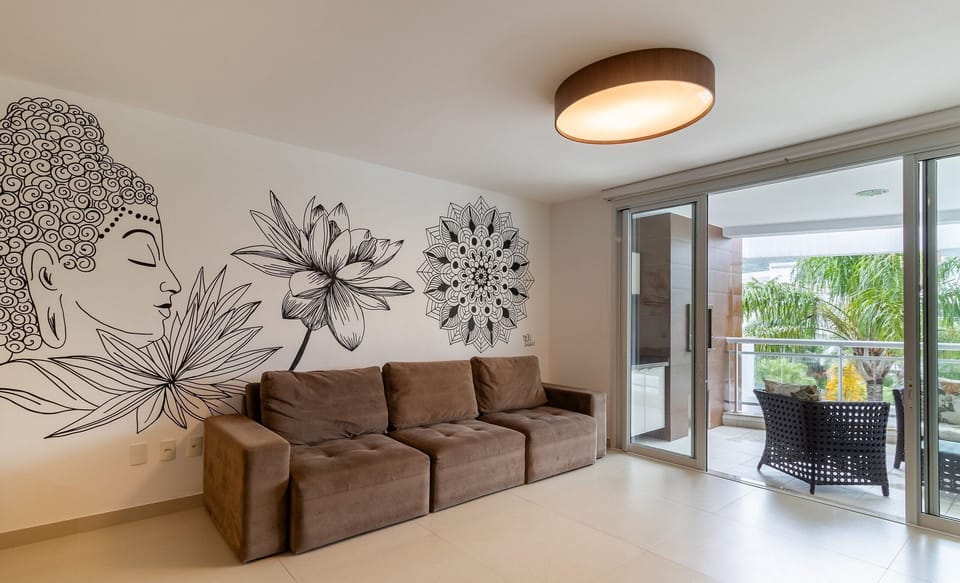 Basic Apartment | Living area | 40-inch TV with digital channels