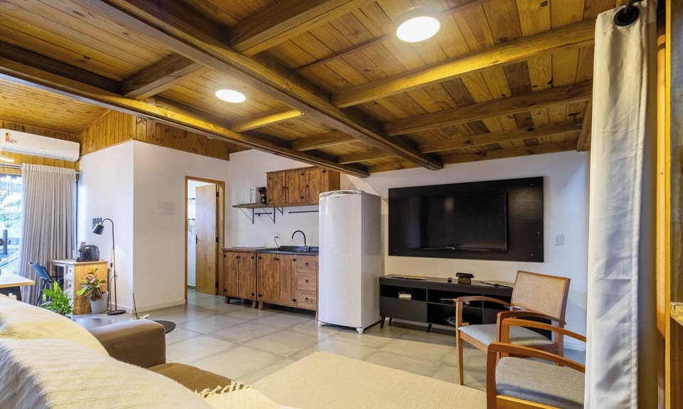 Basic Apartment | Living area | 40-inch TV with digital channels