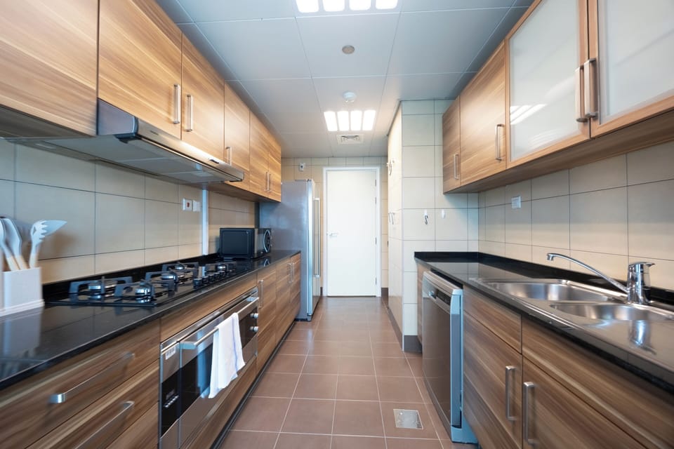 Apartment, Balcony, Sea View | Private kitchen