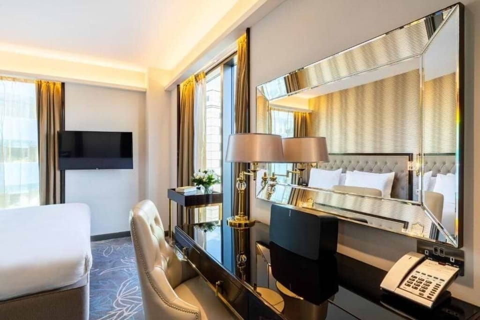 Bedroom. Interior and views may vary based on location and availability