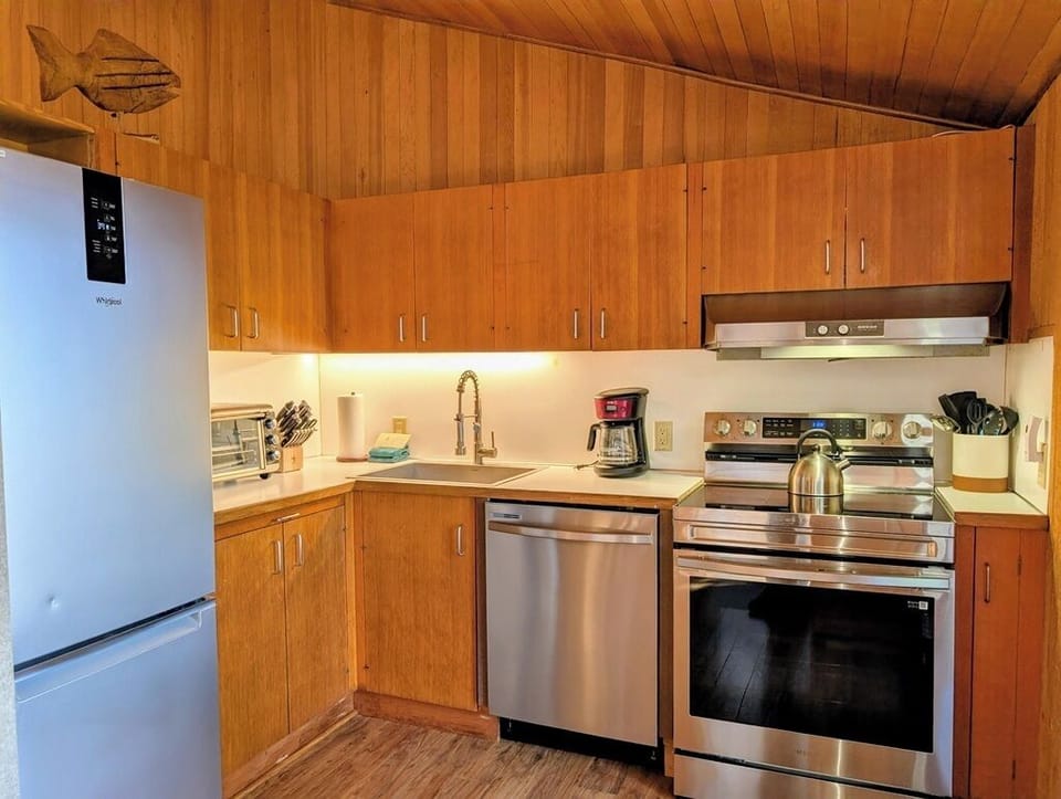 Fully equipped kitchen for all of your cooking needs