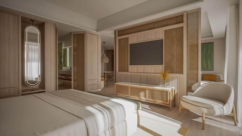 Suite (Master) | Premium bedding, minibar, desk, blackout drapes