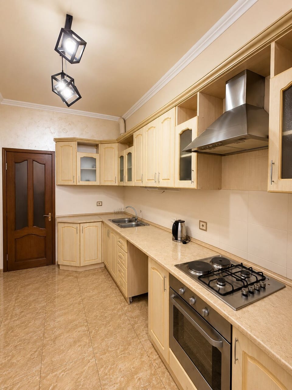 Apartment, City View | Private kitchen | Coffee/tea maker, electric kettle