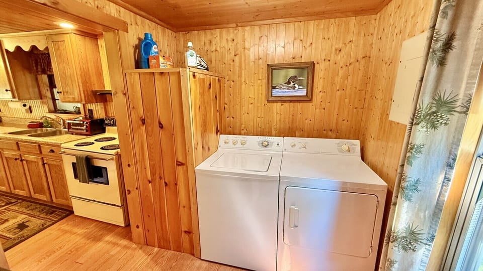 Enjoy the convenience of an in-unit washer and dryer during your stay.