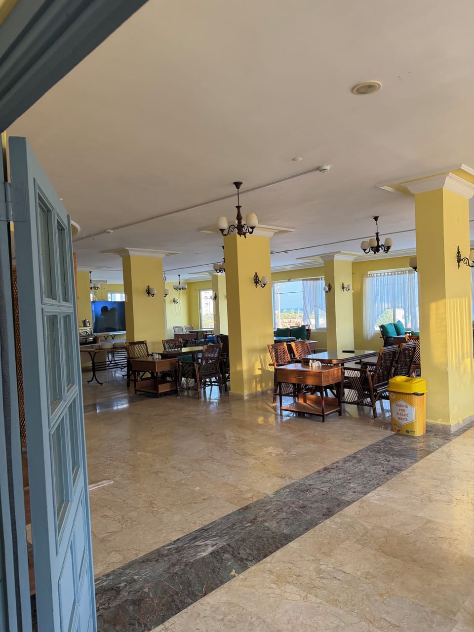 Family Quadruple Room, Balcony, Sea View | Dining