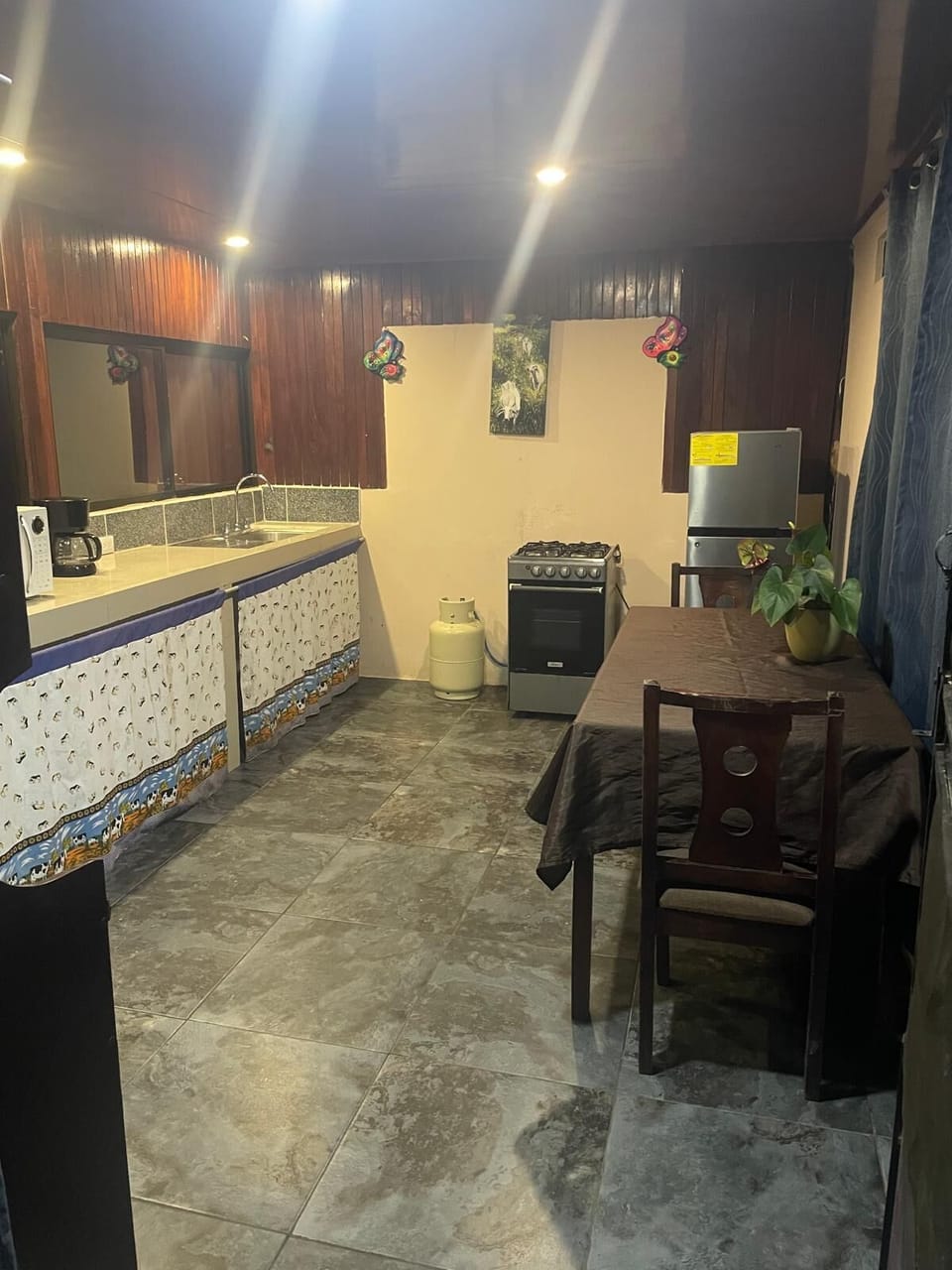 Private kitchen | Fridge, microwave, stovetop, cookware/dishes/utensils