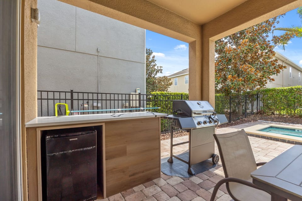 Covered patio