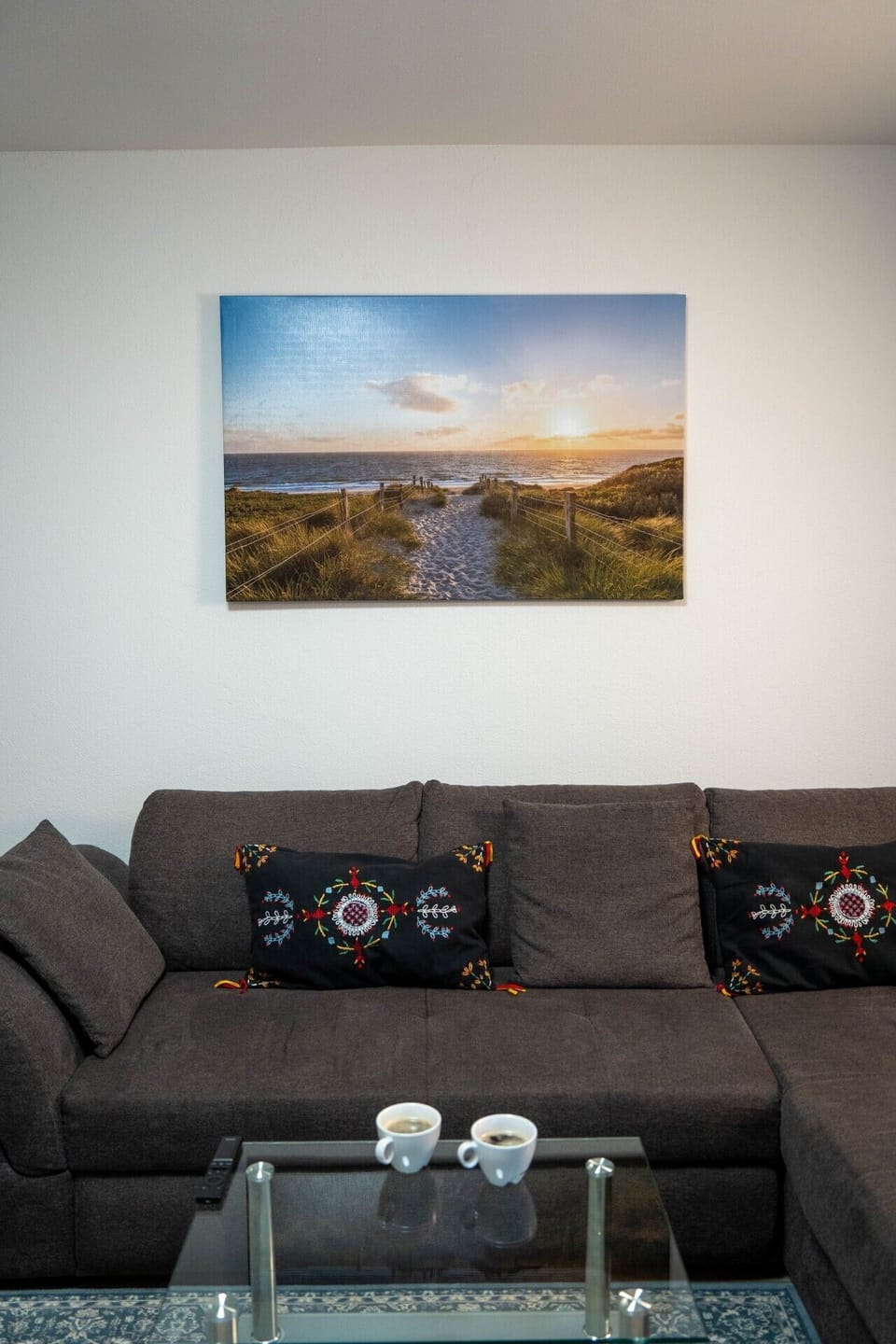 Gemütliches Sofa zum Ausklappen