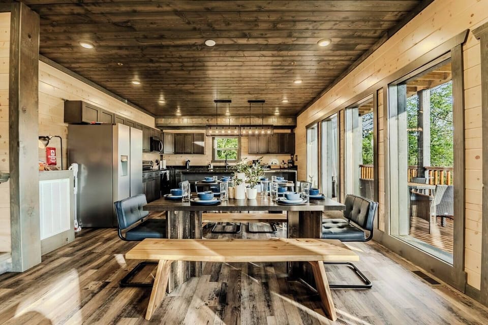 Share memorable meals together with generous dining space designed for family reunions, retreats, and celebrations.