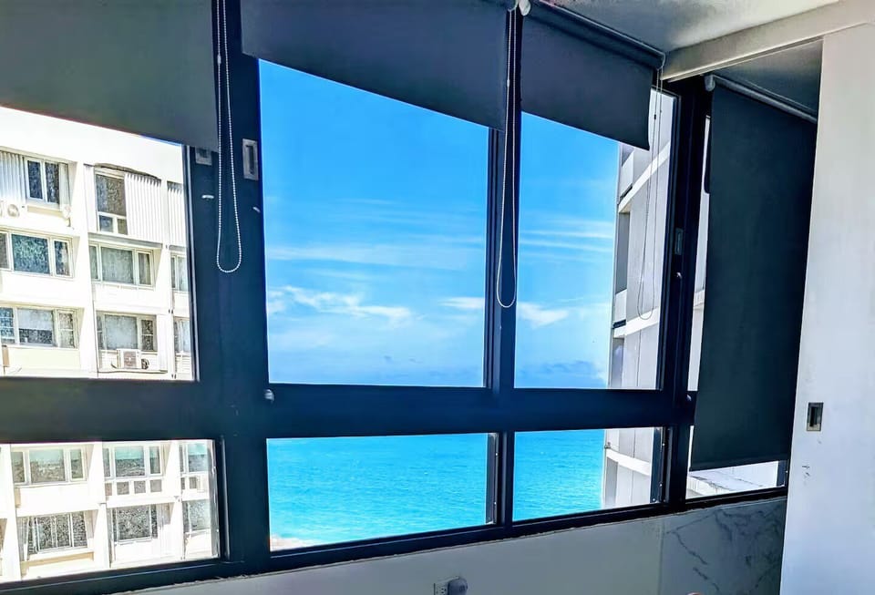 View from Master Bedroom- Wake up to ocean breeze, sounds of waves crashing and an amazing view of the Caribbean 
