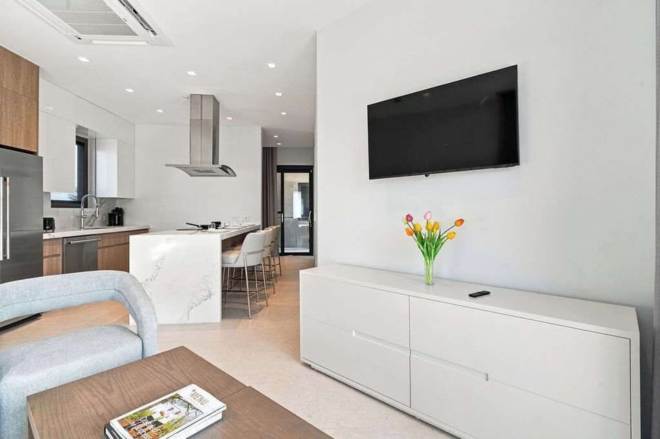 Open Living & Kitchen Design