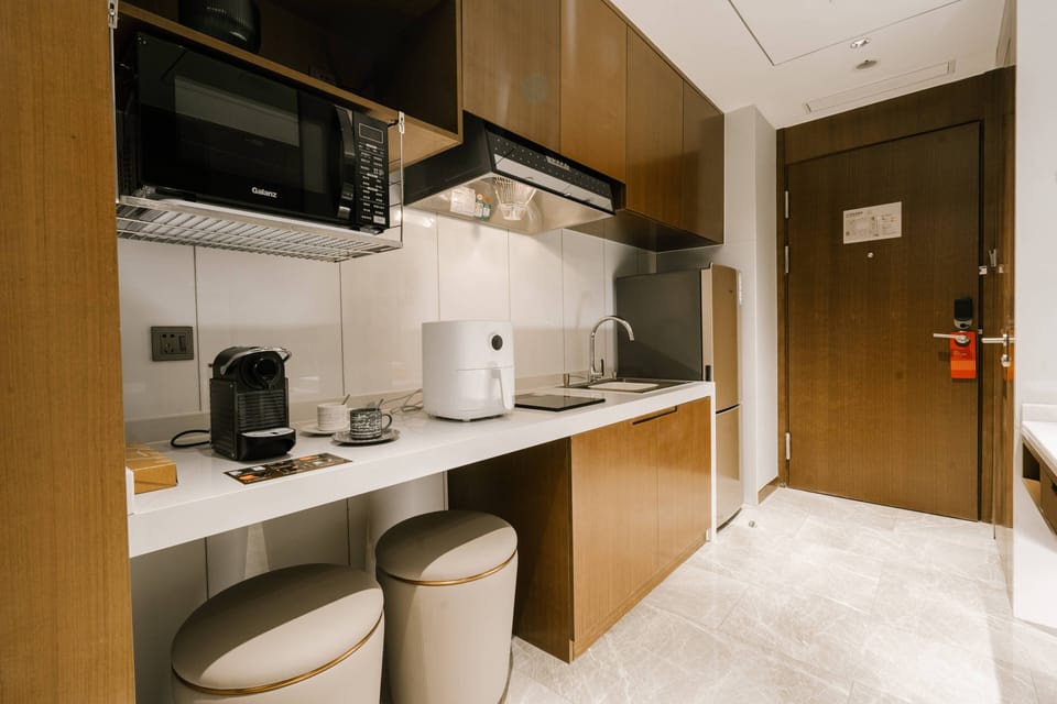 Business Single Room | Private kitchen