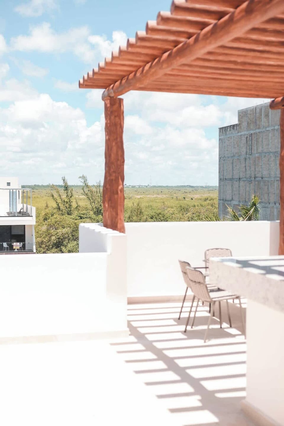 Terraza compartida en zona de rooftop 