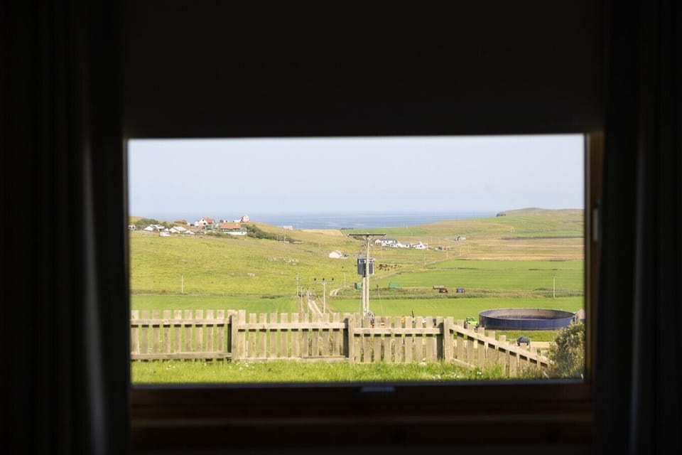 View from the bedroom window
