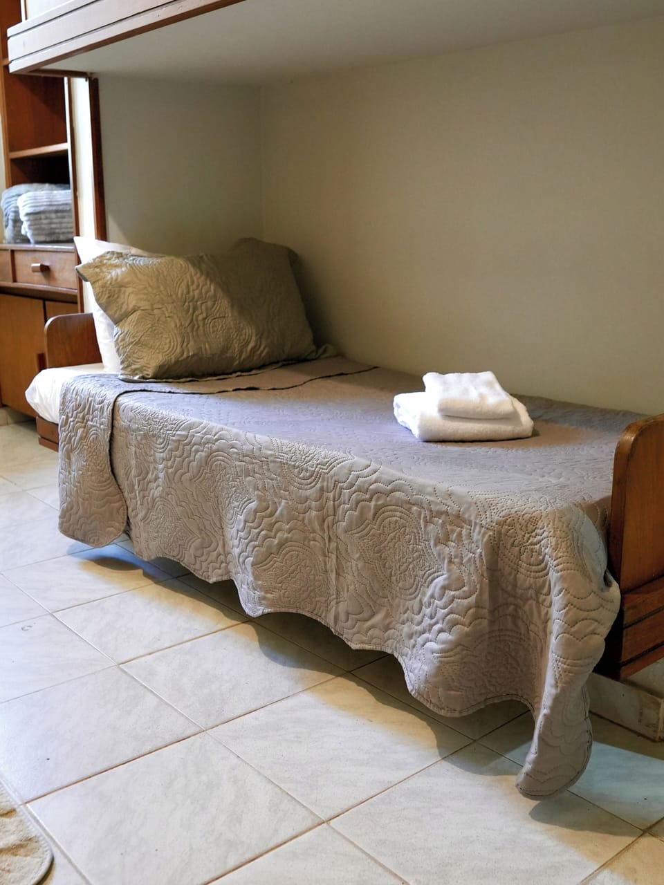 Desk, blackout drapes, iron/ironing board (on request), WiFi (free)
