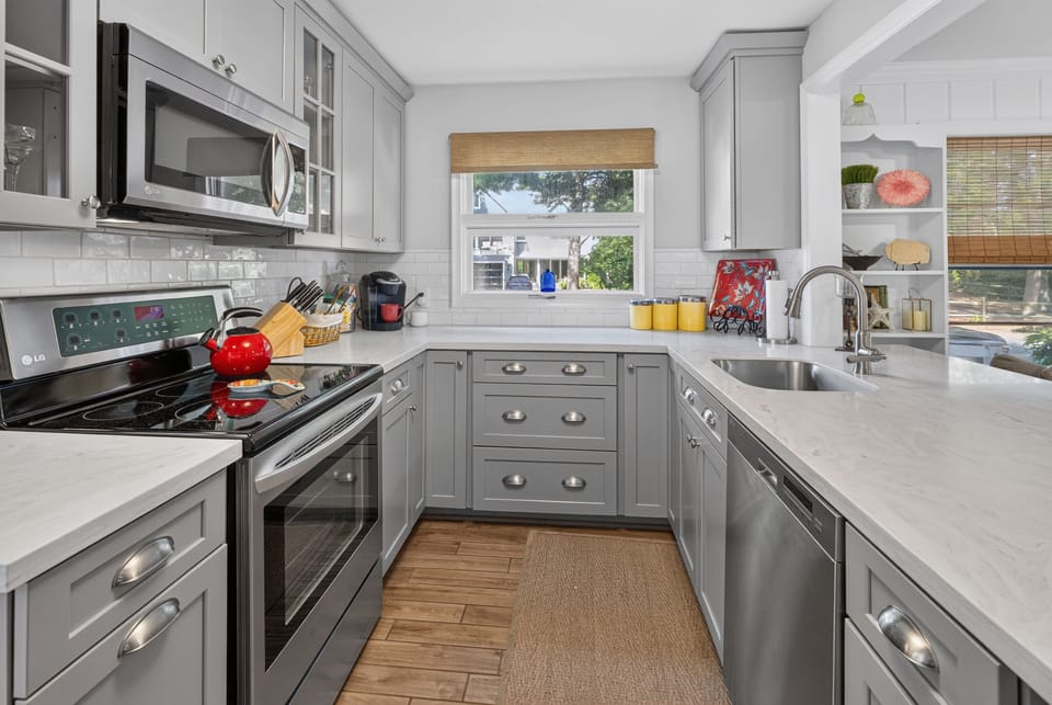 1st Level - Renovated Kitchen