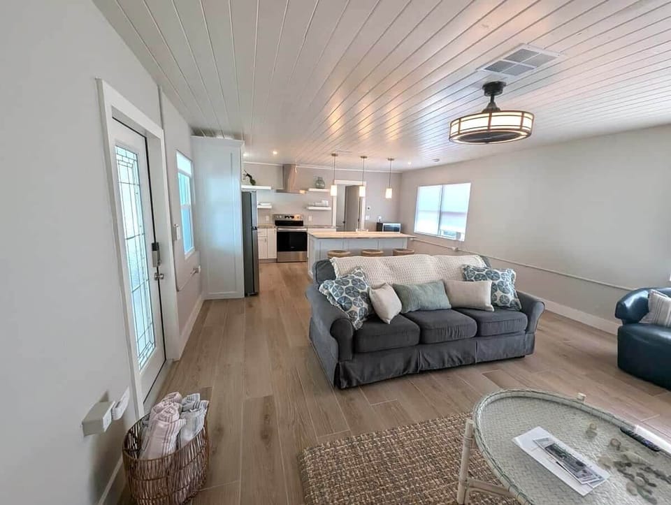 Living Room is Open to the Kitchen